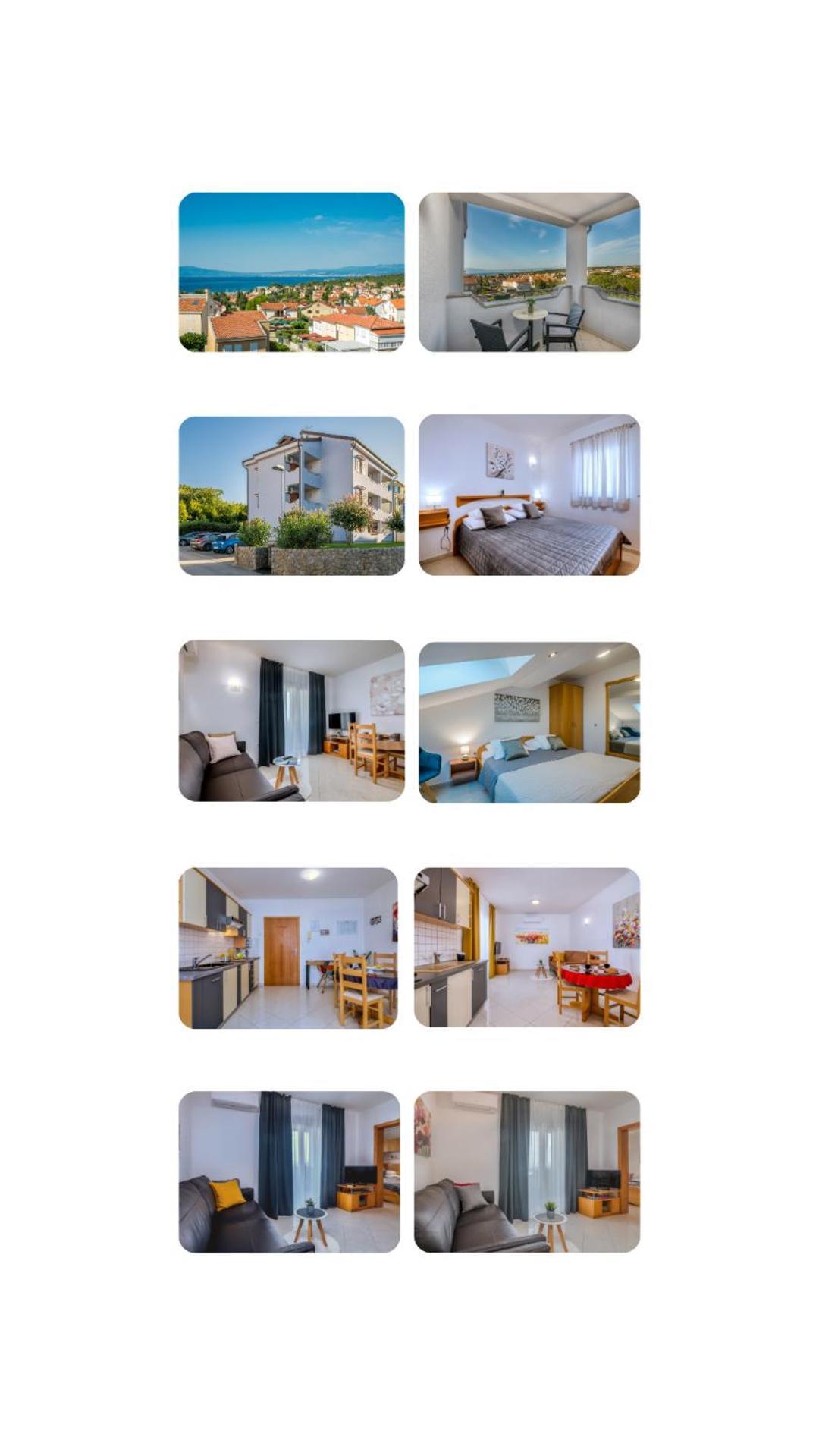 Apartments Kvarner Malinska Exteriör bild